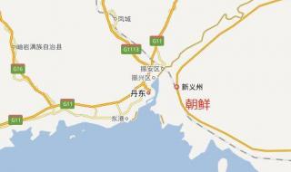 鸭绿江地图